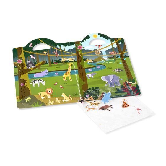 Melissa&Doug Kabartmalı Tak Çıkar Çıkartma Seti