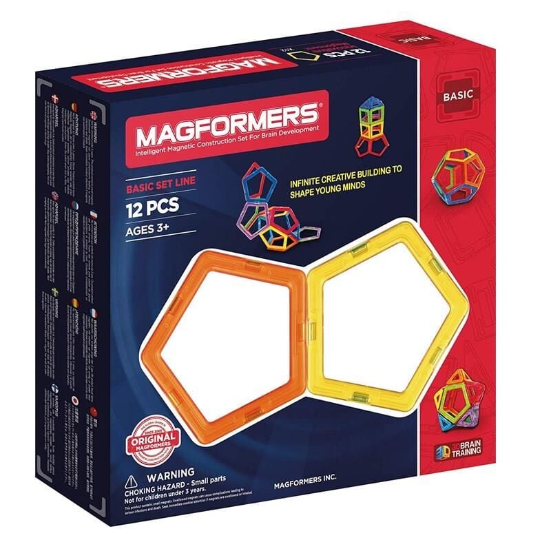 Magformers Mıknatıslı Basic Set 12 Parça