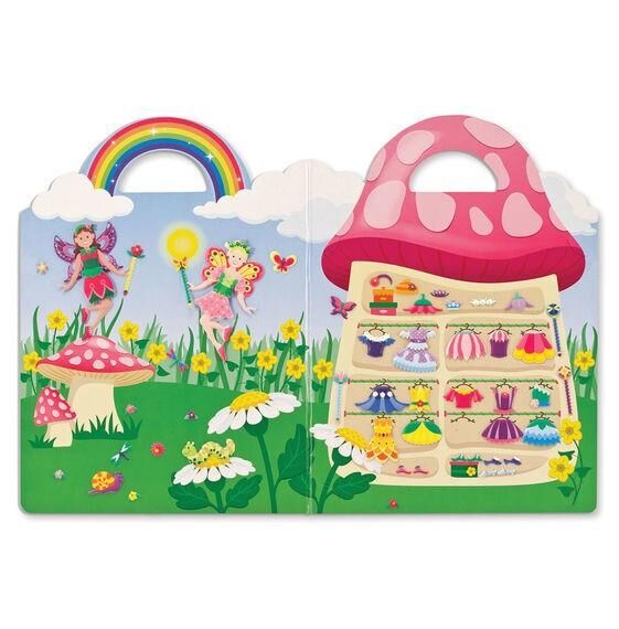 Melissa & Doug Reusable Pufft Stickers Fairy