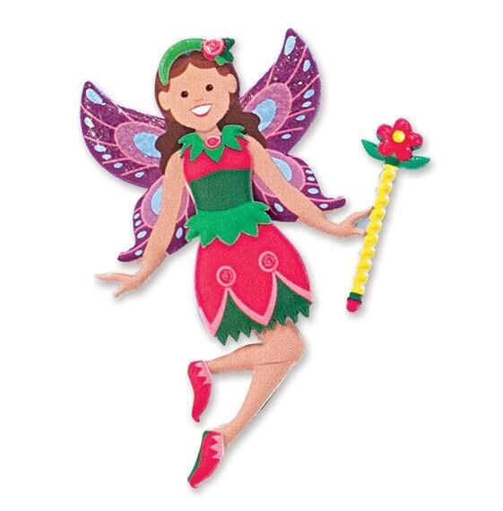 Melissa & Doug Reusable Pufft Stickers Fairy