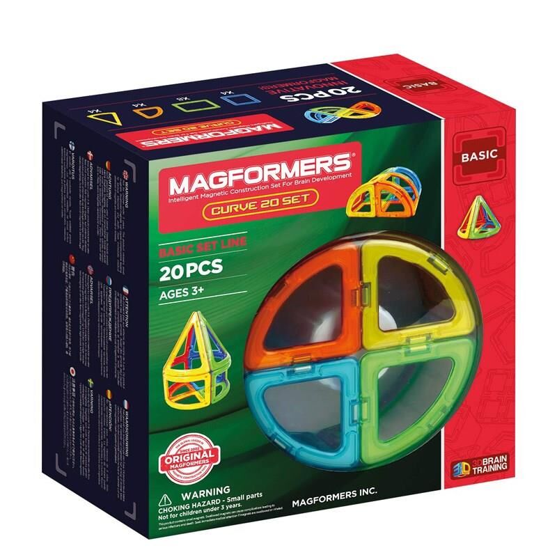 Magformers Mıknatıslı Basic Set 20 Parça