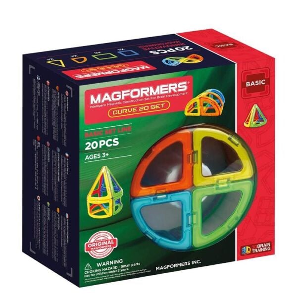 Magformers Mıknatıslı Basic Set 20 Parça