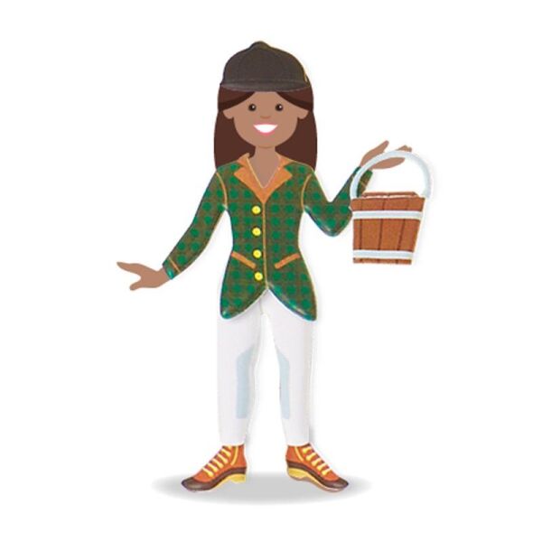 Melissa & Doug Reusable Pufft Stickers Riding