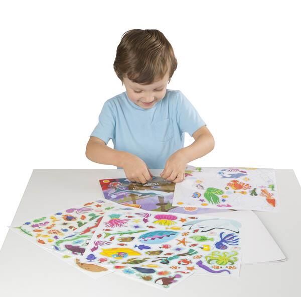 Melissa & Doug Reusable Sticker Pad Under The Sea