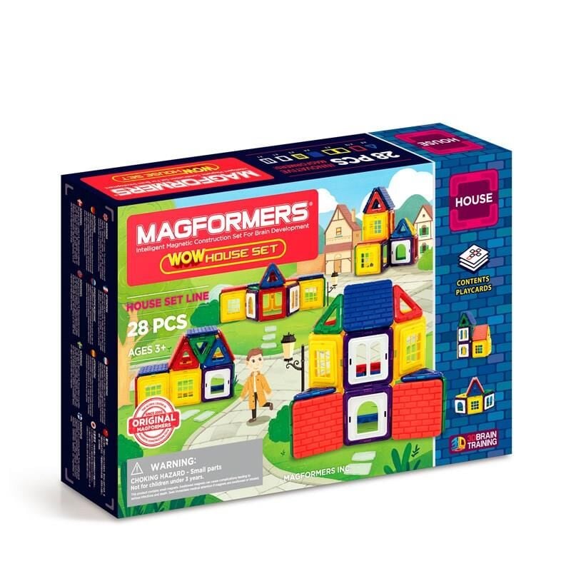Magformers Mıknatıslı House Set 28 Parça    