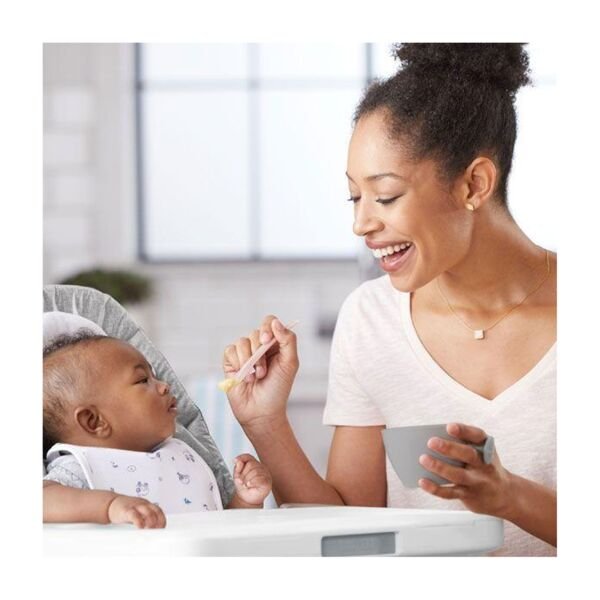 Skip Hop Easy-Feed Kaşık Gri - Açık Pembe