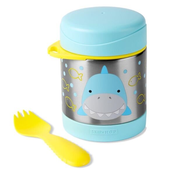 Skip Hop Paslanmaz Çelik Termos Köpek Balığı