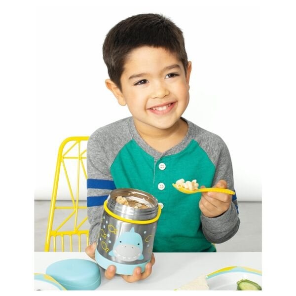 Skip Hop Paslanmaz Çelik Termos Köpek Balığı