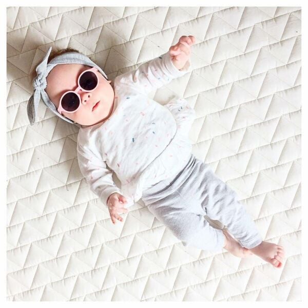 Izipizi 0-12 Ay Bebek Güneş Gözlüğü Pastel Pembe