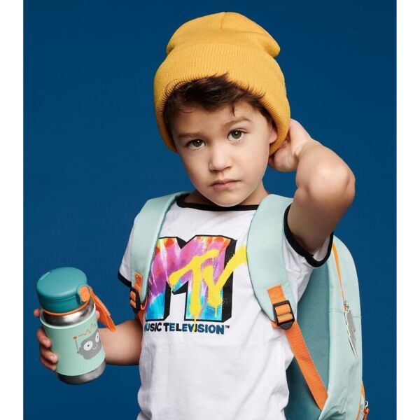 Skip Hop Pipetli Paslanmaz Çelik Suluk - Robot