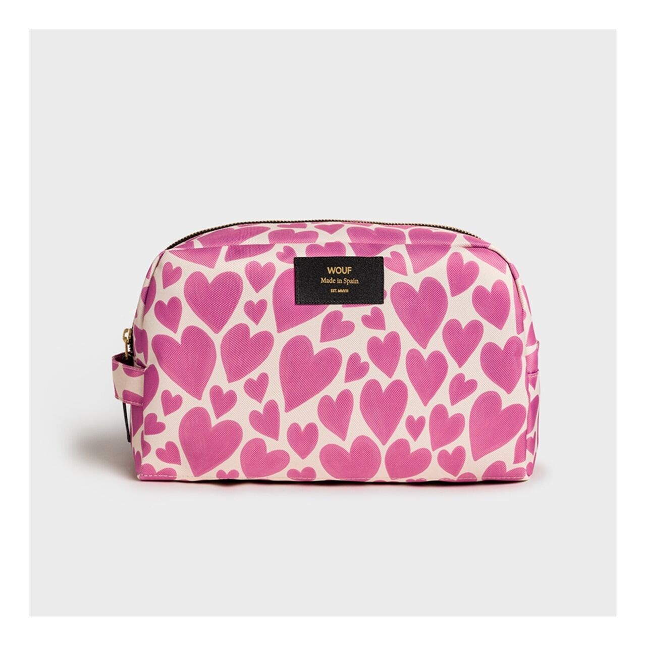 Wouf Pink Love Large Toiletry Bag - Büyük Makyaj Ç