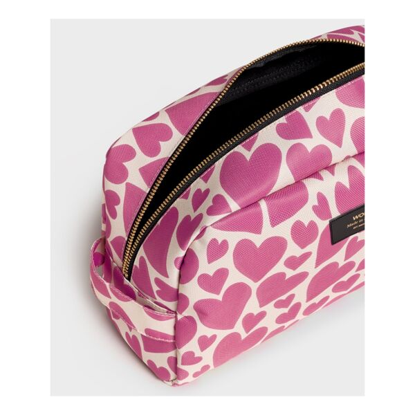 Wouf Pink Love Large Toiletry Bag - Büyük Makyaj Ç