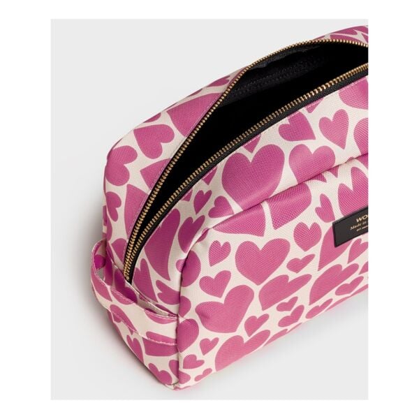 Wouf Pink Love Large Toiletry Bag - Büyük Makyaj Ç