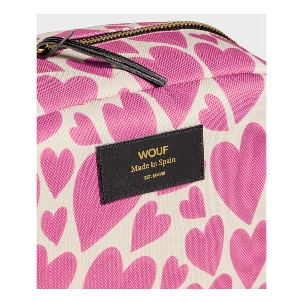 Wouf Pink Love Large Toiletry Bag - Büyük Makyaj Ç