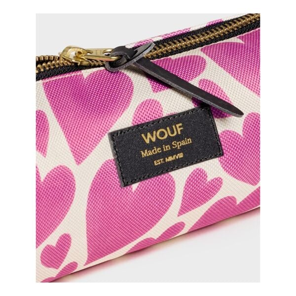 Wouf Pink Love Makeup Bag - Makyaj Çantası