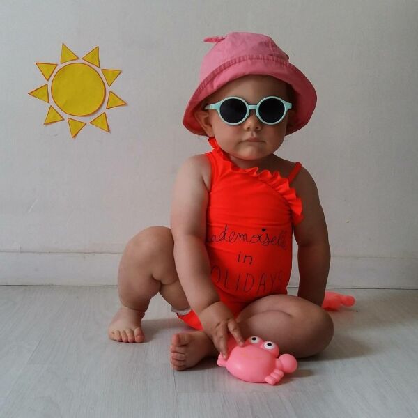 Izipizi 12-36 Ay Bebek Güneş Gözlüğü Gök Mavi