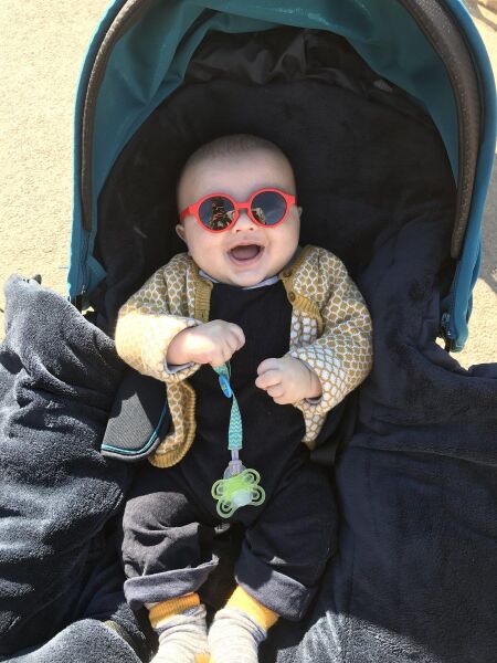 Izipizi 12-36 Ay Bebek Güneş Gözlüğü Kırmızı