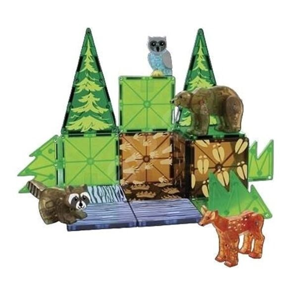 Magna Tiles Orman Hayvanları - 25 Parça