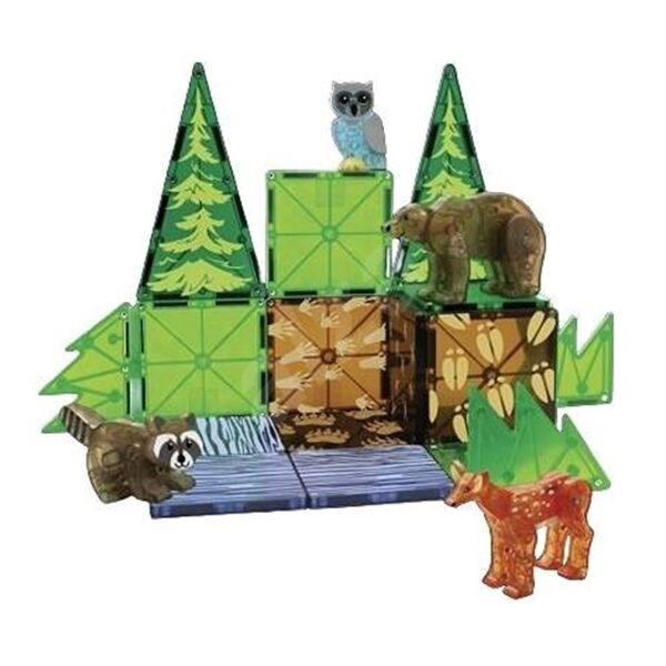 Magna Tiles Orman Hayvanları - 25 Parça