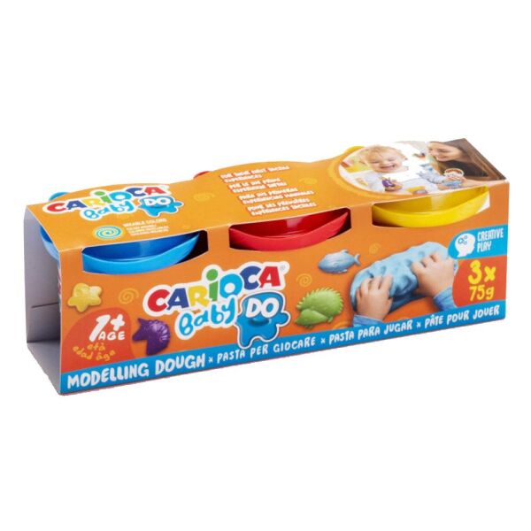 Carioca Bebek Oyun Hamuru 3 Renk x 75 gr