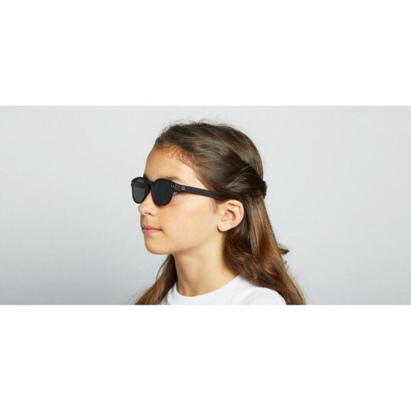 Izipizi Çocuk Güneş Gözlüğü #C Siyah 3-10 Yaş