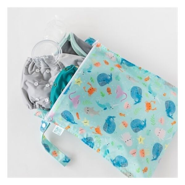 Bumkins Islak/Kirli Çantası - Ocean Life