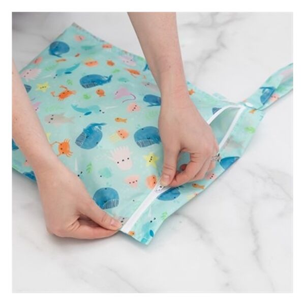 Bumkins Islak/Kirli Çantası - Ocean Life