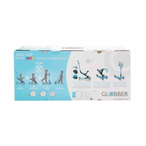 Globber Go Up Deluxe Işıklı Scooter - Mavi