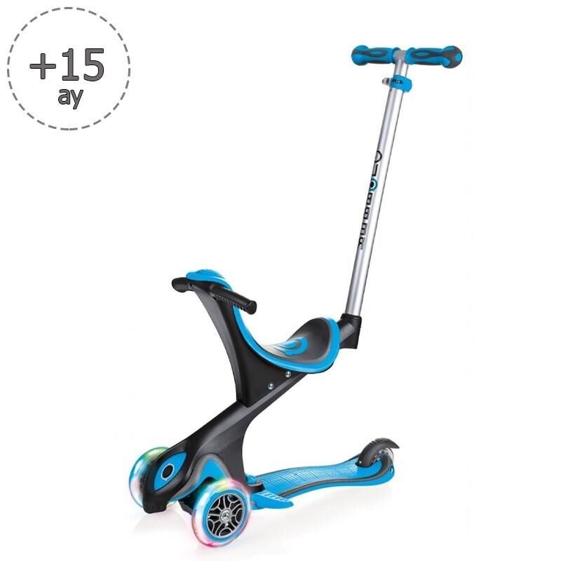 Globber /Evo Go Up Comfort Işıklı/Mavi