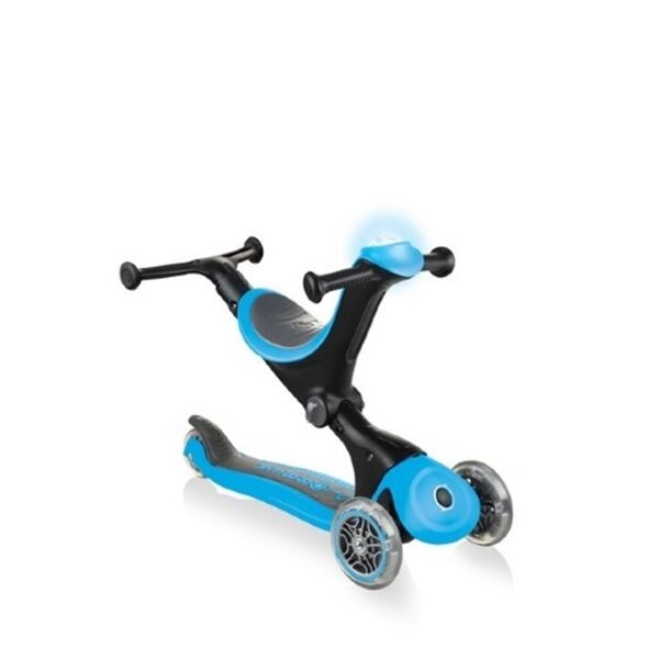 Globber Go Up Deluxe Play Kornalı Scooter - Mavi