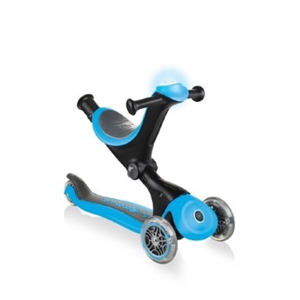 Globber Go Up Deluxe Play Kornalı Scooter - Mavi