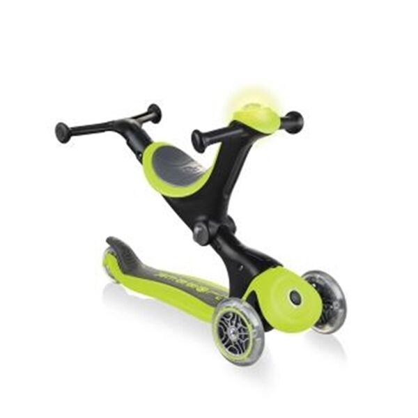 Globber Go Up Deluxe Play Kornalı Scooter - Yeşil