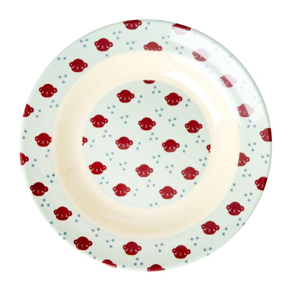 Melamin Çocuk Tabağı Çukur - Maymun