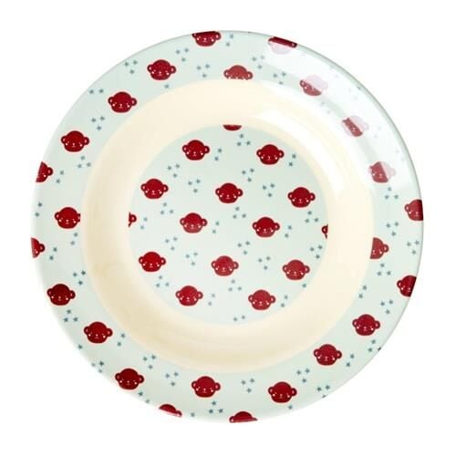 Melamin Çocuk Tabağı Çukur - Maymun