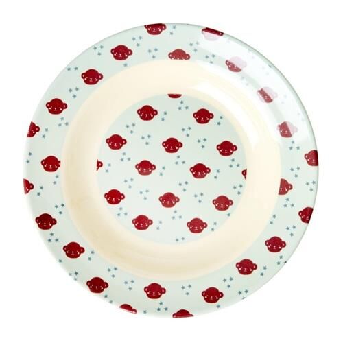 Melamin Çocuk Tabağı Çukur - Maymun