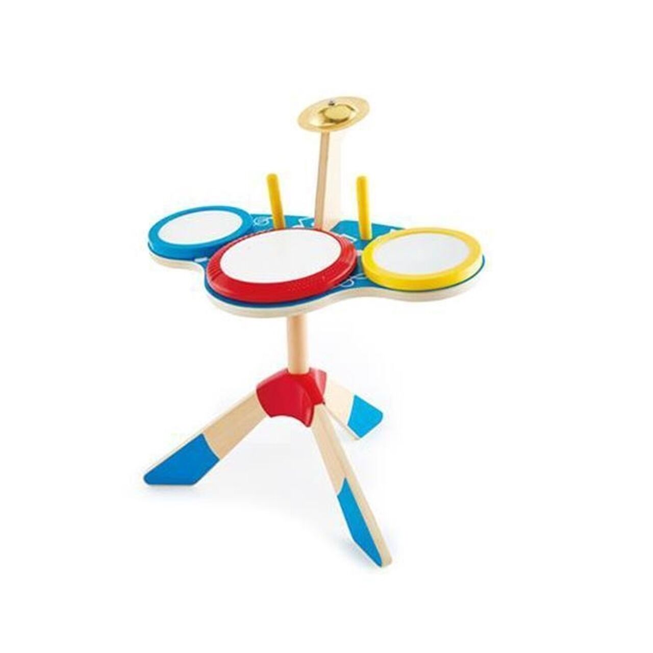 Hape Drum and Cymbal Oyuncak Davul Seti