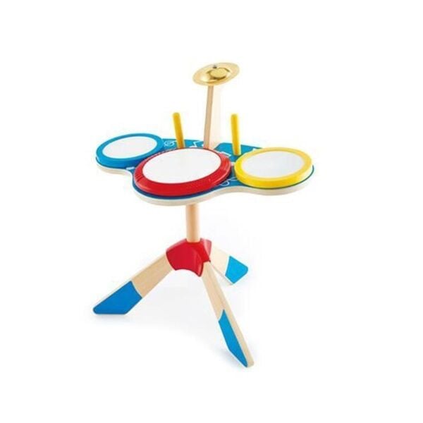 Hape Drum and Cymbal Oyuncak Davul Seti