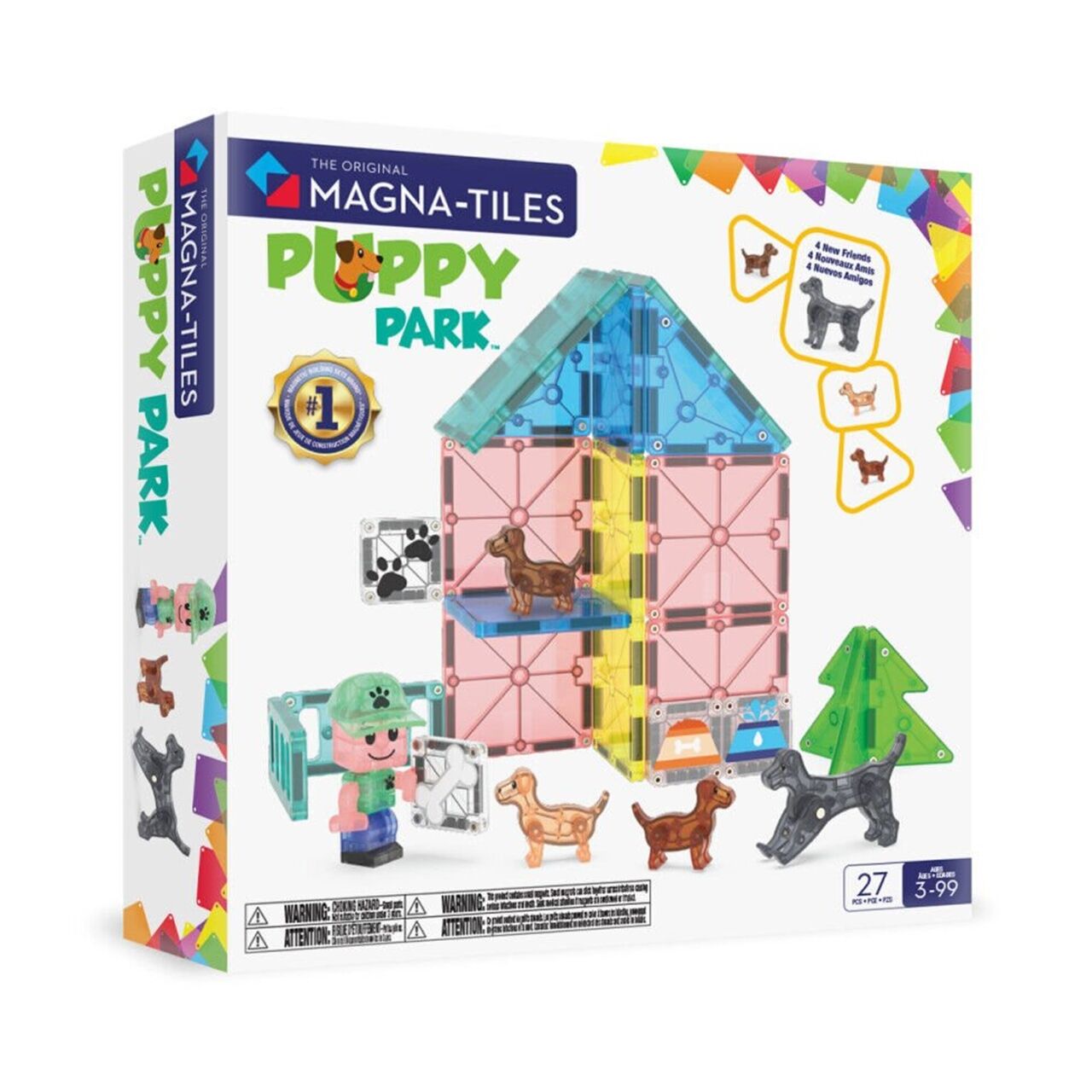 Magna Tiles  Puppy Park - 27 Parça