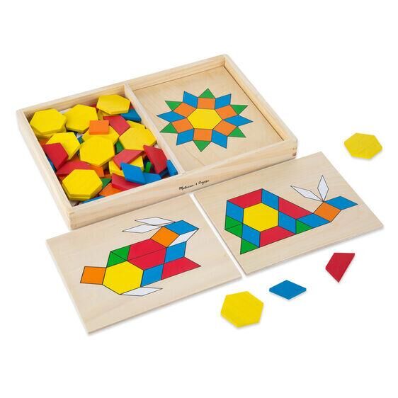 Melissa & Doug Ahşap Gelişmiş Şekil Bulmaca