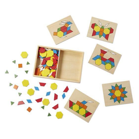 Melissa & Doug Ahşap Gelişmiş Şekil Bulmaca