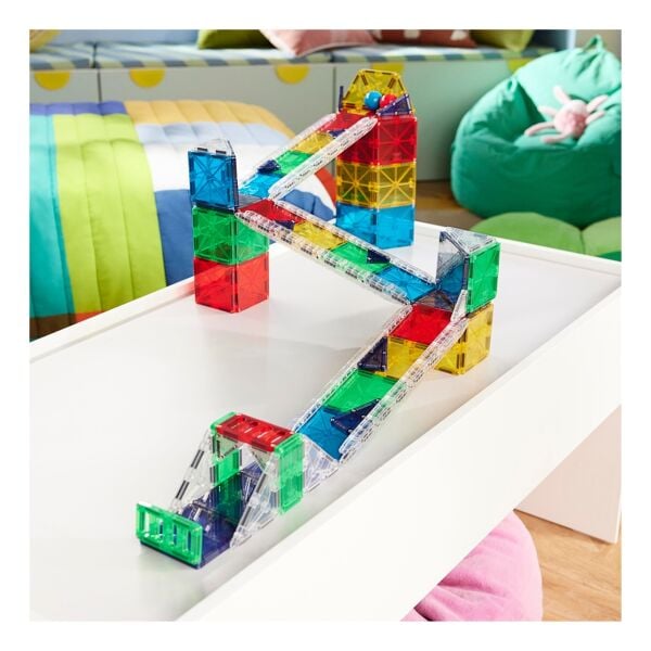 MAGNA-TILES - Rail Racers Deluxe - 90 Parça