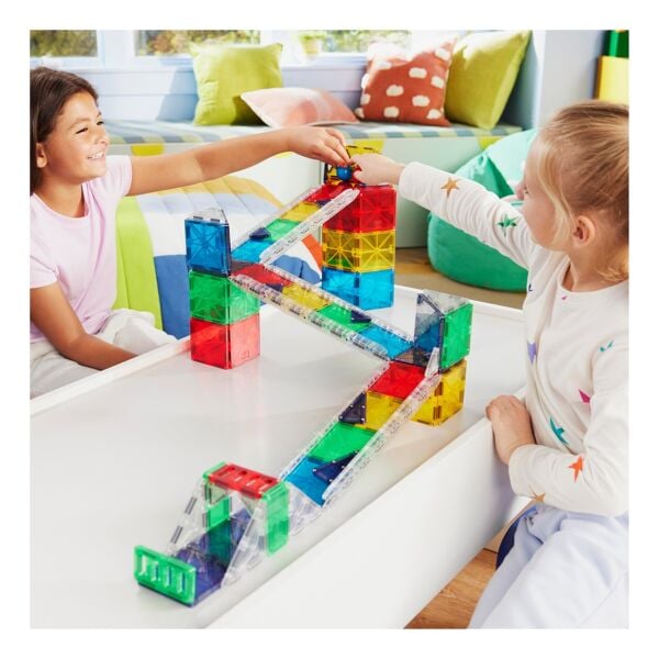 MAGNA-TILES - Rail Racers Deluxe - 90 Parça