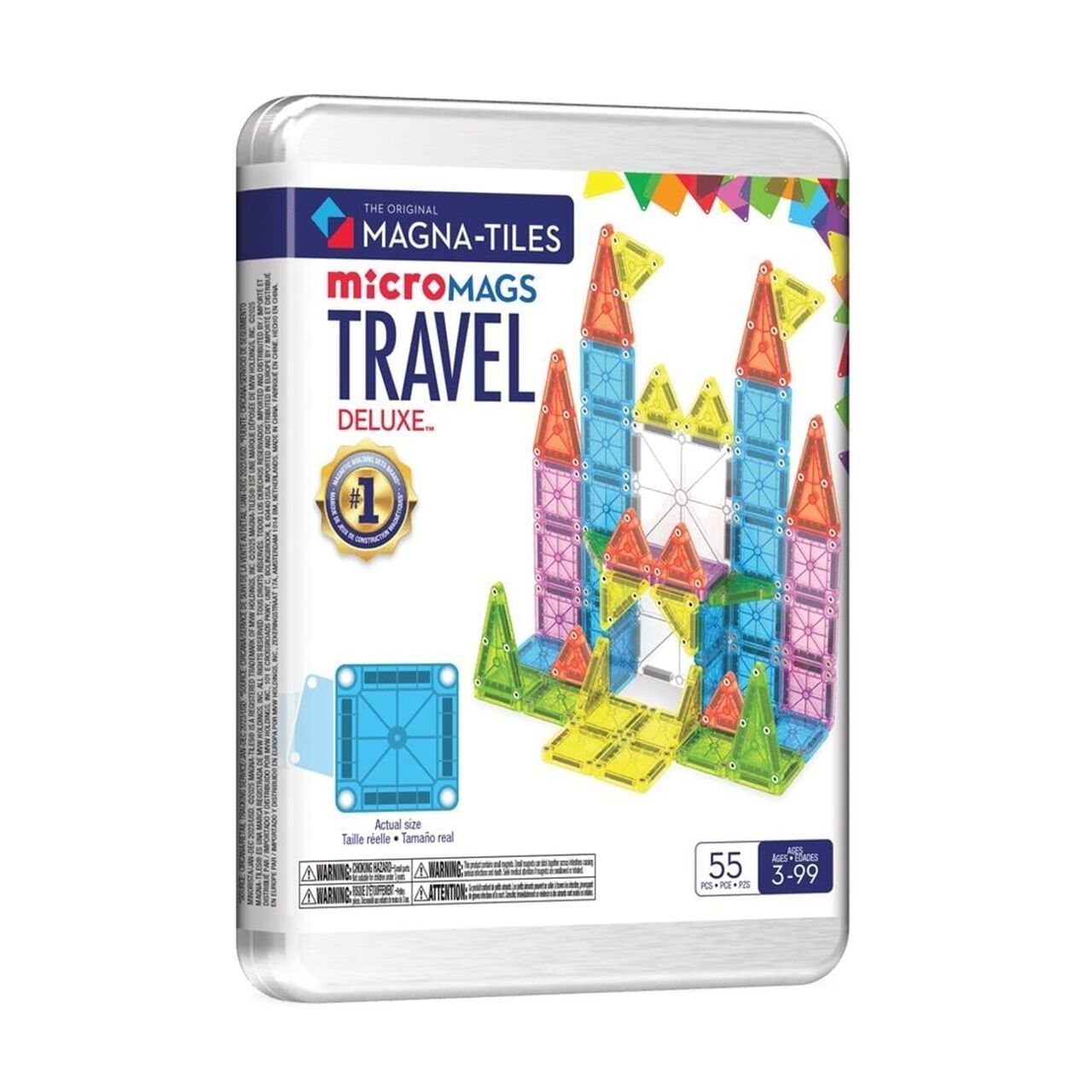 Magna Tiles - Rail Racers Deluxe - 90 Parça