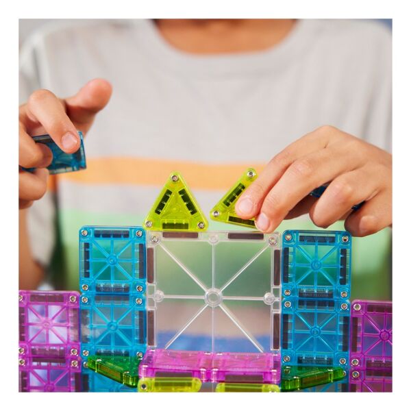 Magna Tiles - Rail Racers Deluxe - 90 Parça