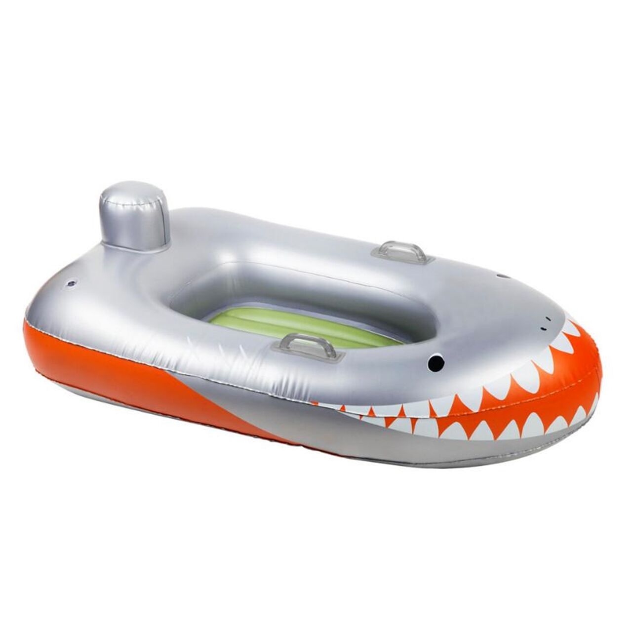 Sunny Life Speed Boat Float Shark Attack - Silver