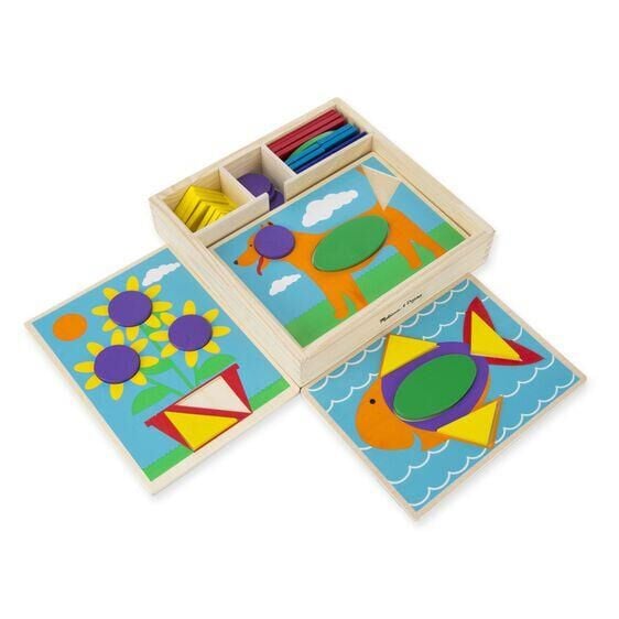 Melissa & Doug Ahşap Şekil Bulmaca