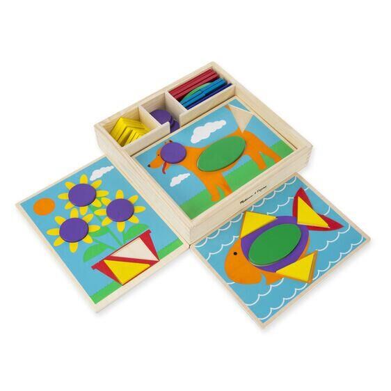 Melissa & Doug Ahşap Şekil Bulmaca