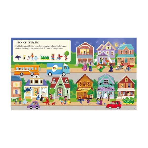 Little Childrens Halloween Activity Book