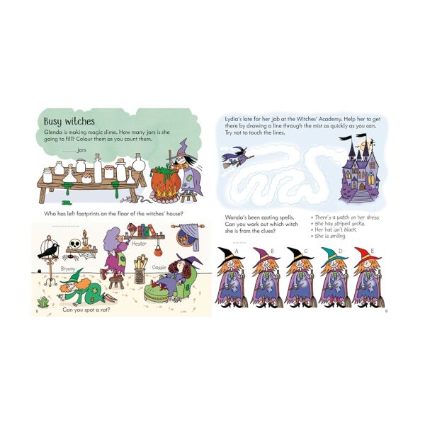 Little Childrens Halloween Activity Book