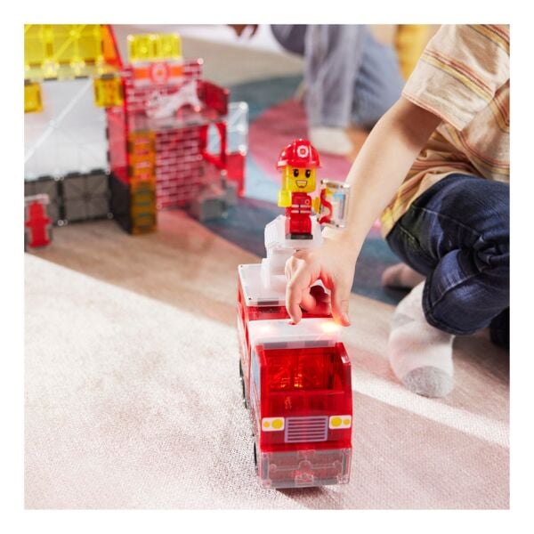 Magna Tiles  - Fire Station - 50 Parça